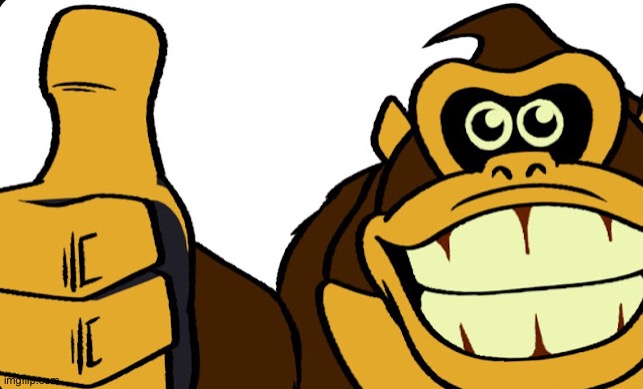 Donkey Kong Okay | image tagged in donkey kong okay | made w/ Imgflip meme maker