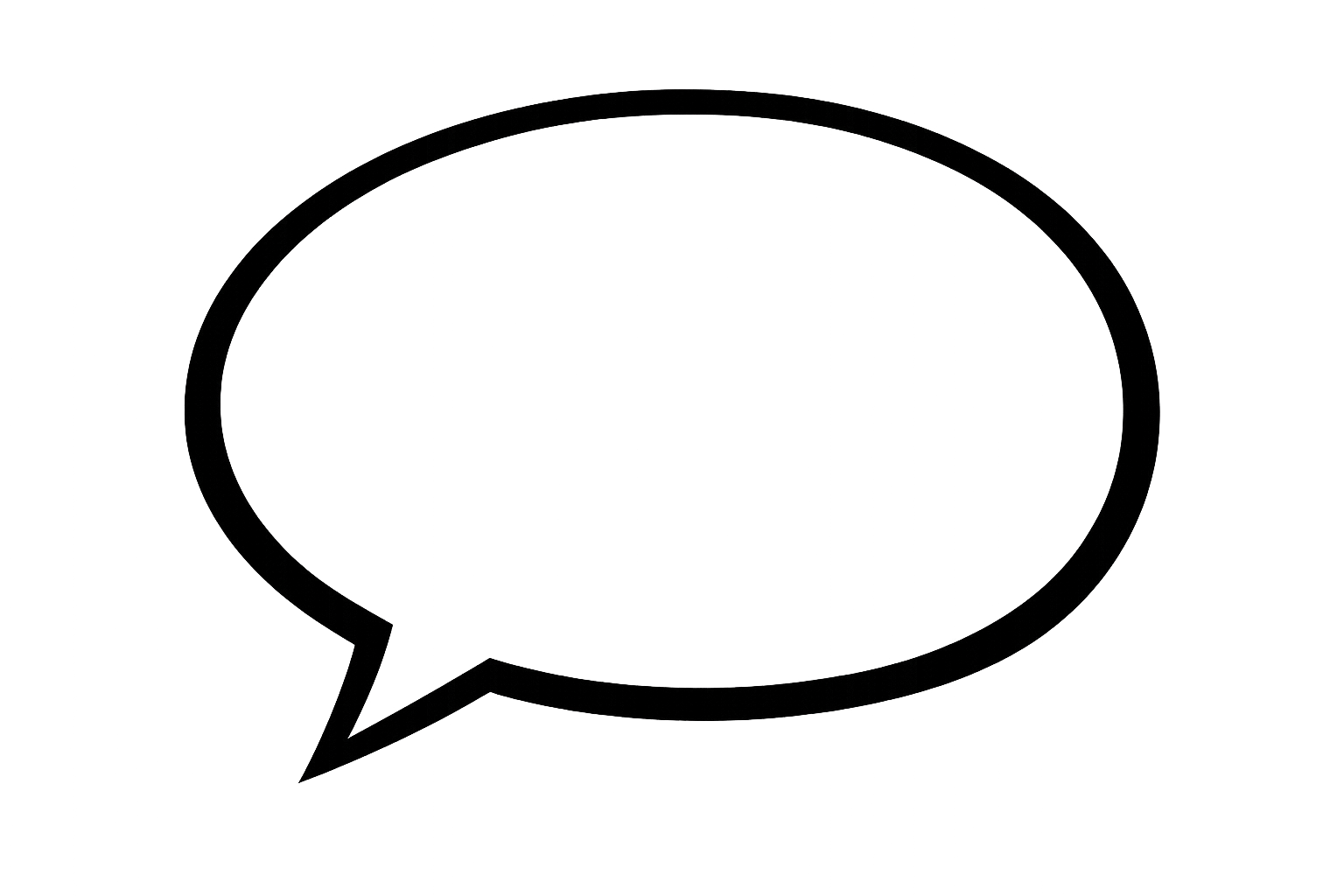 Talking Bubble Blank Meme Template