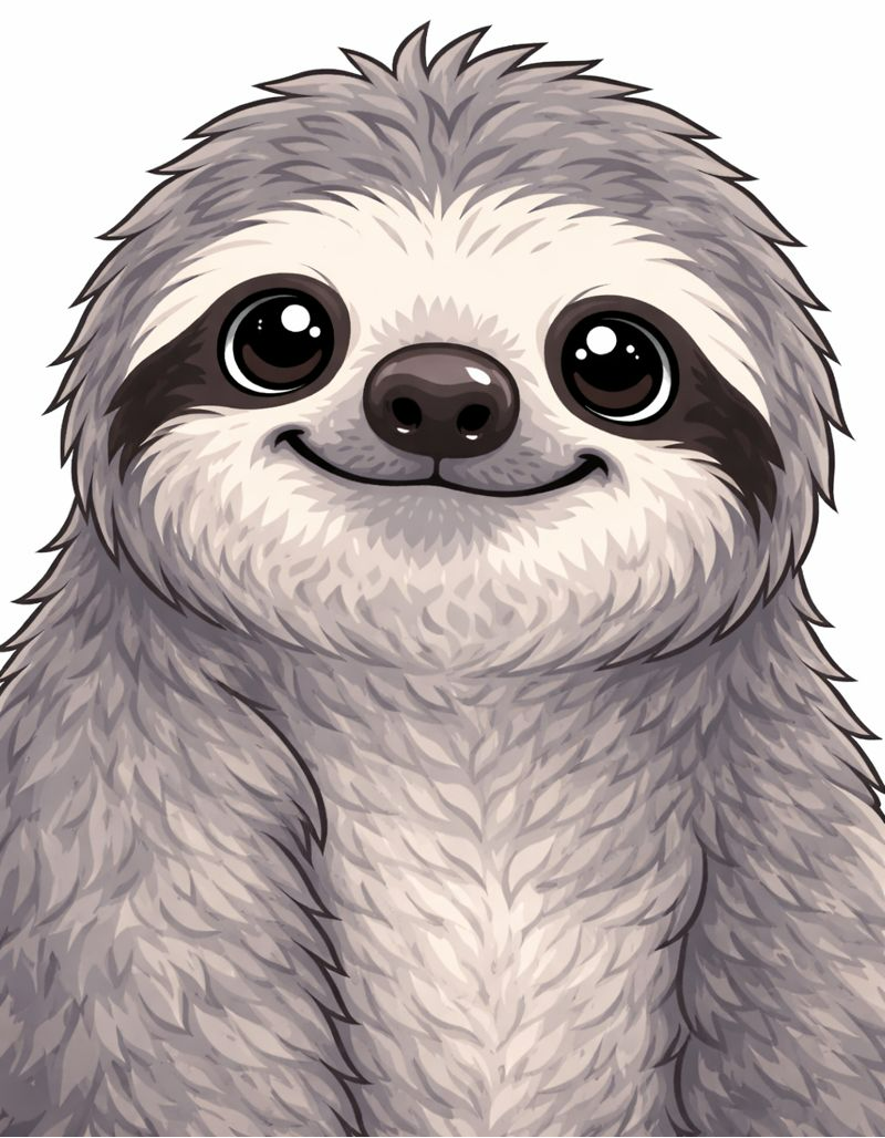 Slothy the Sloth Blank Meme Template