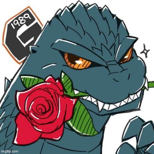 peak art | image tagged in godzilla,pfp,perfect pfp | made w/ Imgflip meme maker