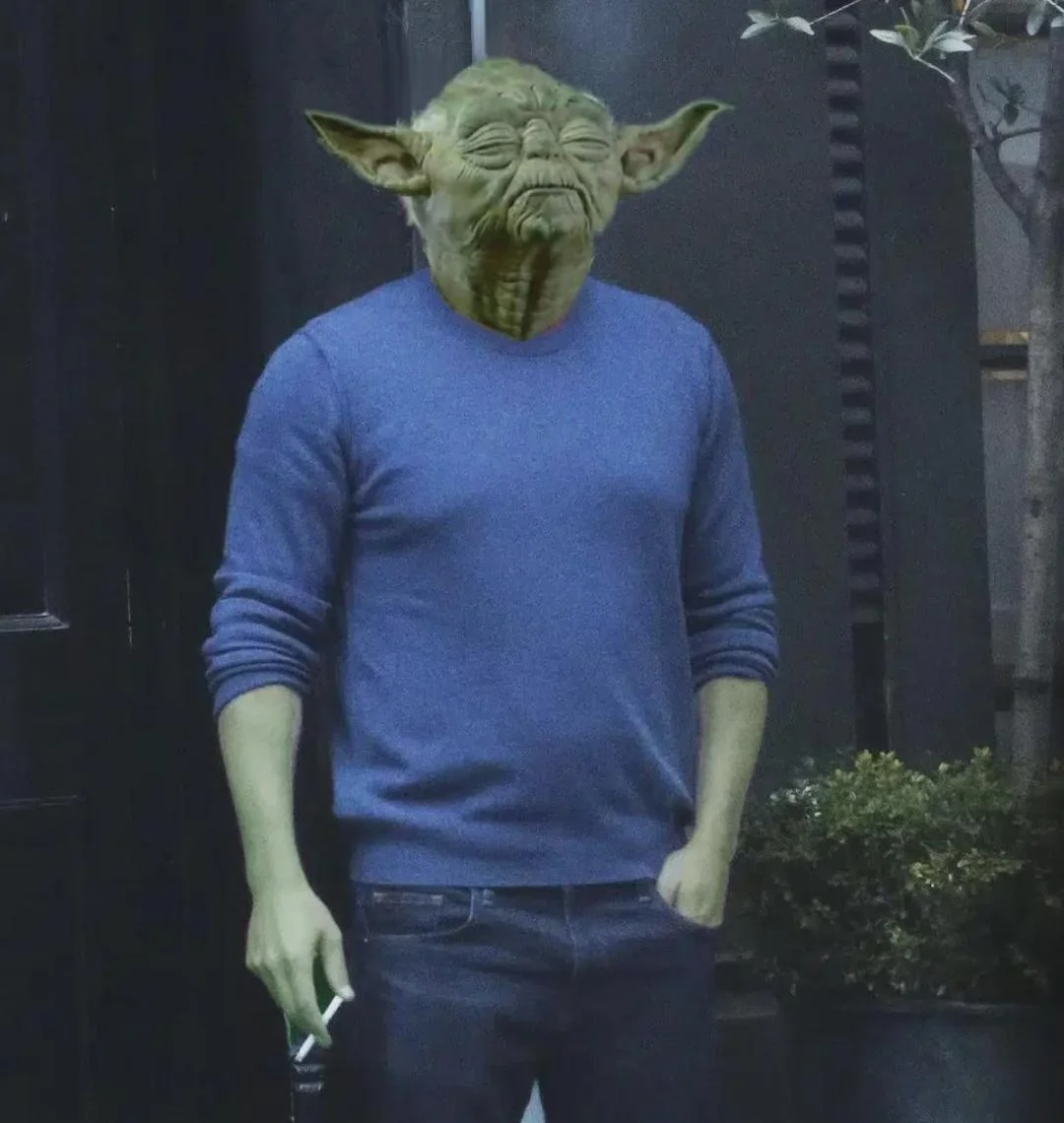 High Quality Yoda Smokes Blank Meme Template