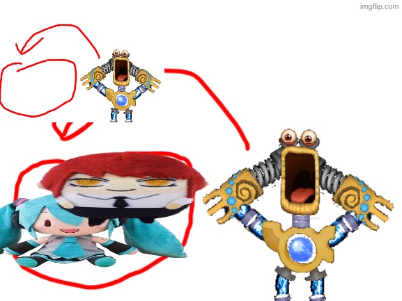 wubbox does the thumbnail thingie | image tagged in wubbox does the thumbnail thingie | made w/ Imgflip meme maker