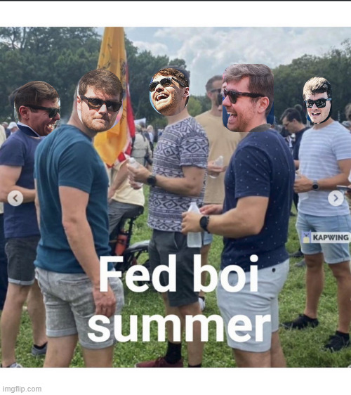 Fed Boi Summer Blank Meme Template