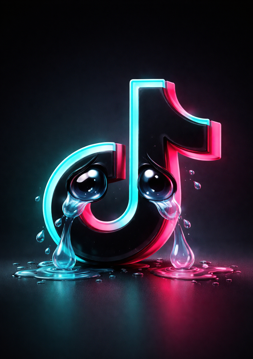 crying tik tok log Blank Meme Template