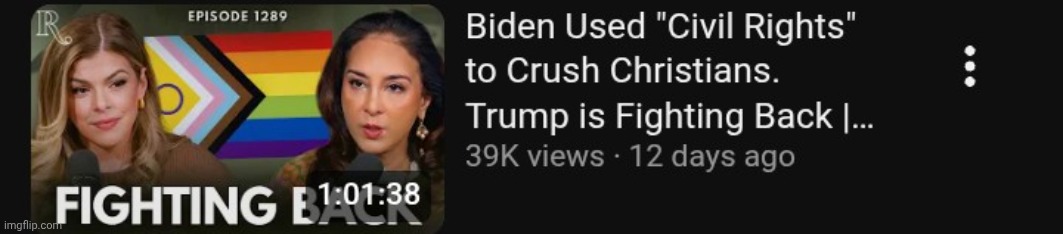 Christians in the wild genuinely thinking they're oppressed because other people also have rights | made w/ Imgflip meme maker