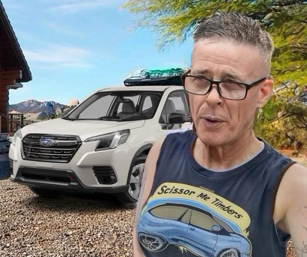 Lesbian Greg Bovino. Subaru owner Blank Meme Template