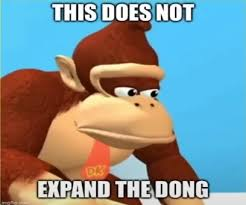 this does not expand dong Blank Meme Template