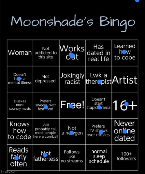 baa | image tagged in moonshade's bingo 2025,msmg | made w/ Imgflip meme maker
