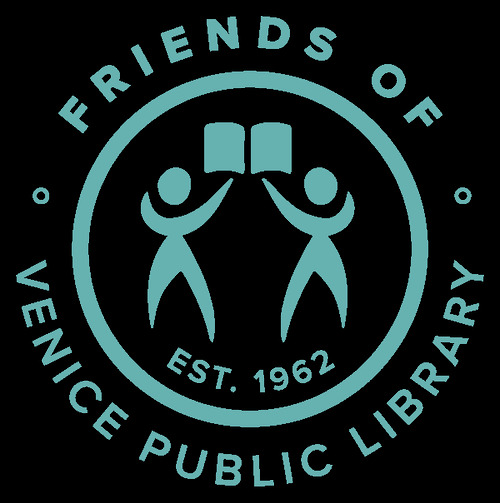 friends of venice public library florida logo Blank Meme Template