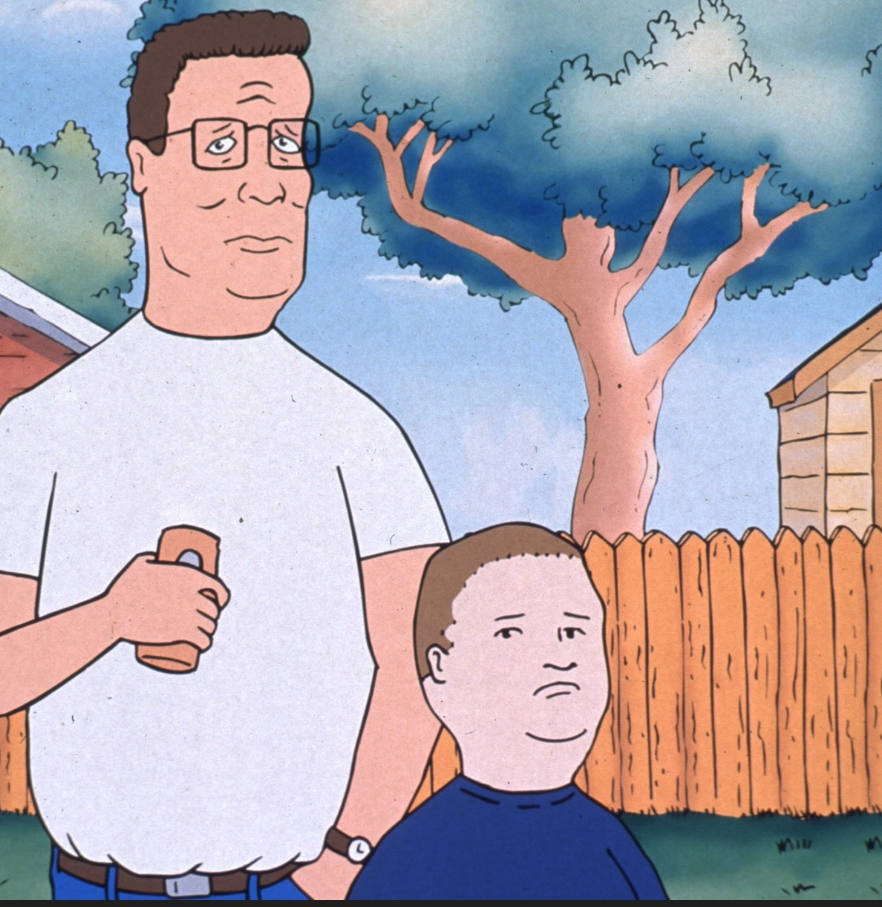 Hank and bobby Blank Meme Template