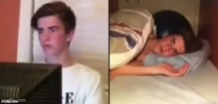 image tagged in can't sleep | made w/ Imgflip meme maker