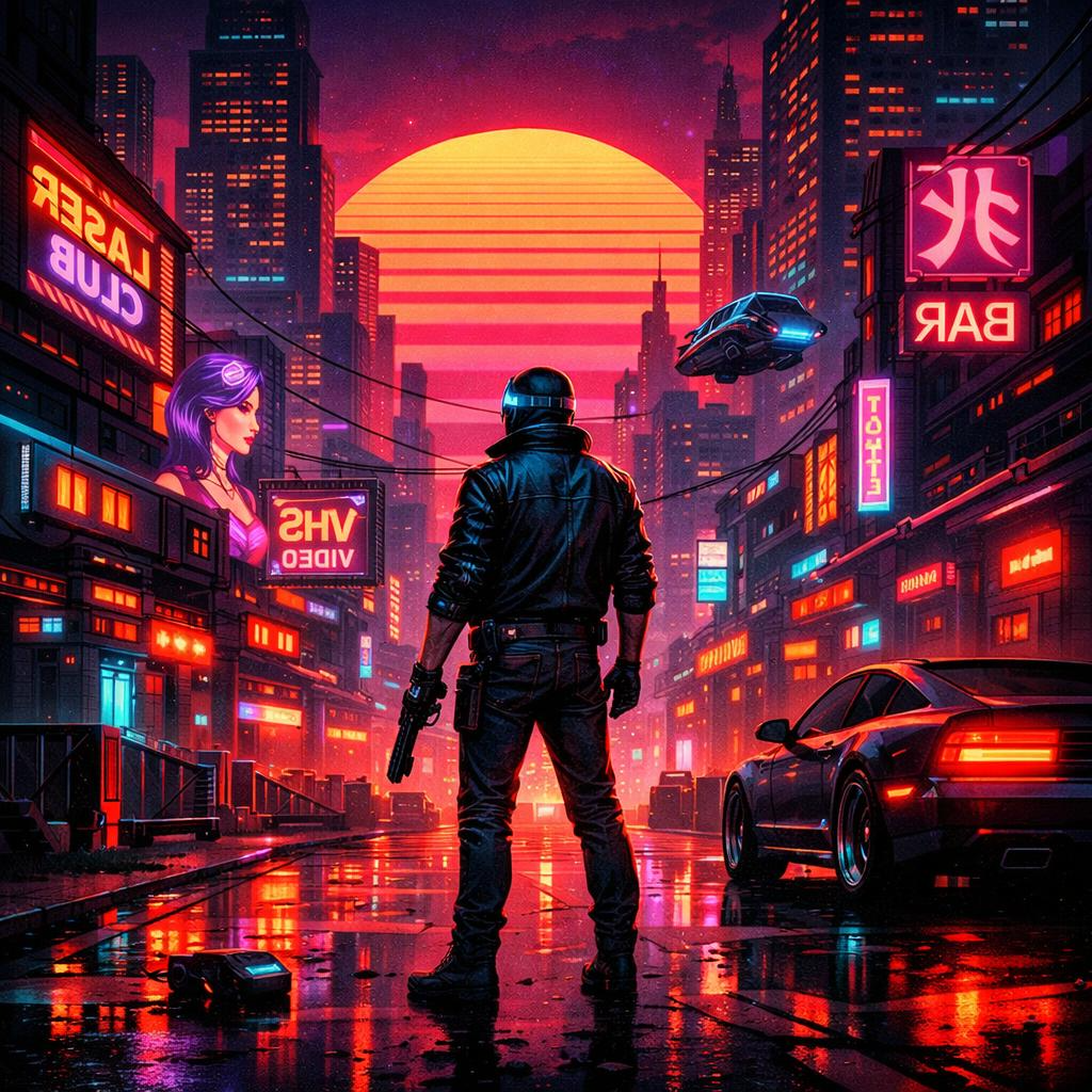 cyberpunk Blank Meme Template