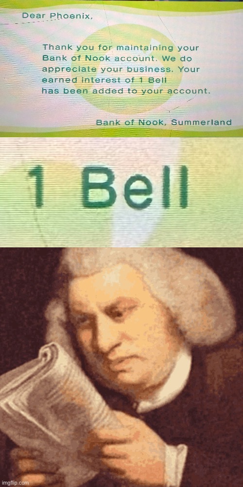 POV: Very Minimum Wage in Animal Crossing be like | image tagged in wtf what,animal crossing,memes,funny | made w/ Imgflip meme maker