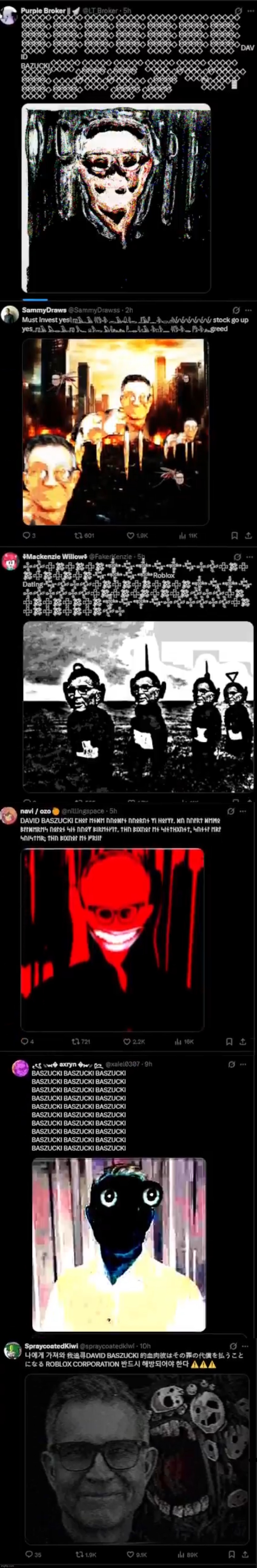 WHAT THE FUCK IS HAPPENING | image tagged in david bazuki,roblox,wtf,memes,funny,golden freddy | made w/ Imgflip meme maker