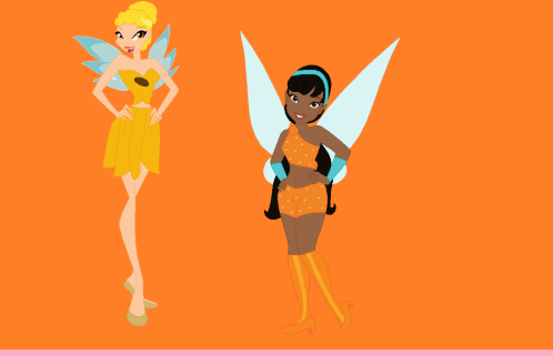 Switch Outfits Stella and Iridessa Blank Meme Template