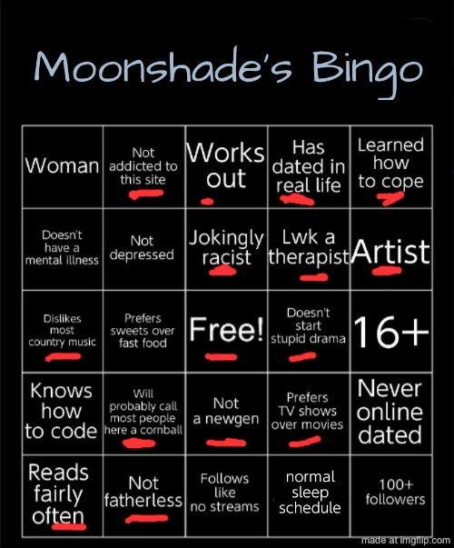 Moonshade's Bingo 2025 | image tagged in moonshade's bingo 2025 | made w/ Imgflip meme maker