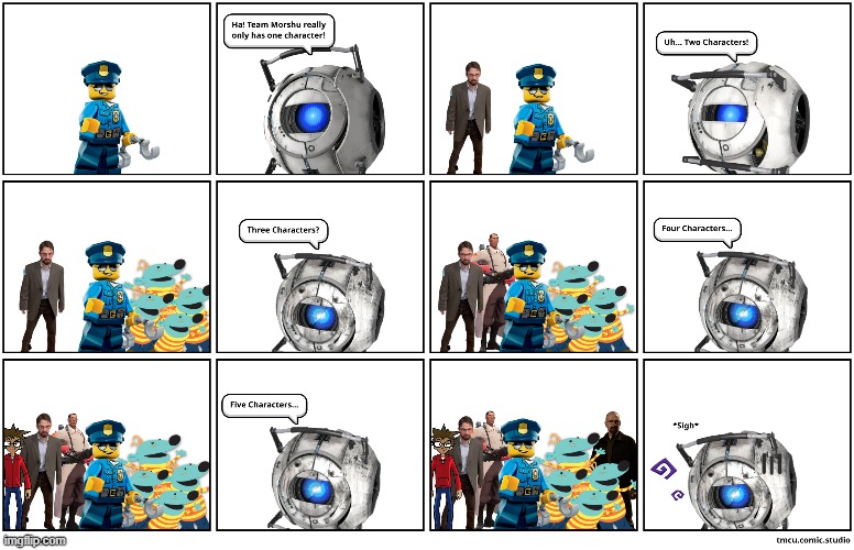 One Character | made w/ Imgflip meme maker