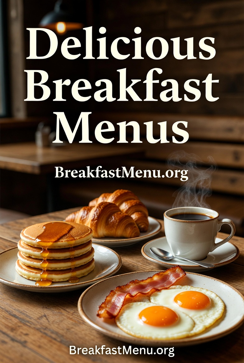 Breakfast Menu Blank Meme Template
