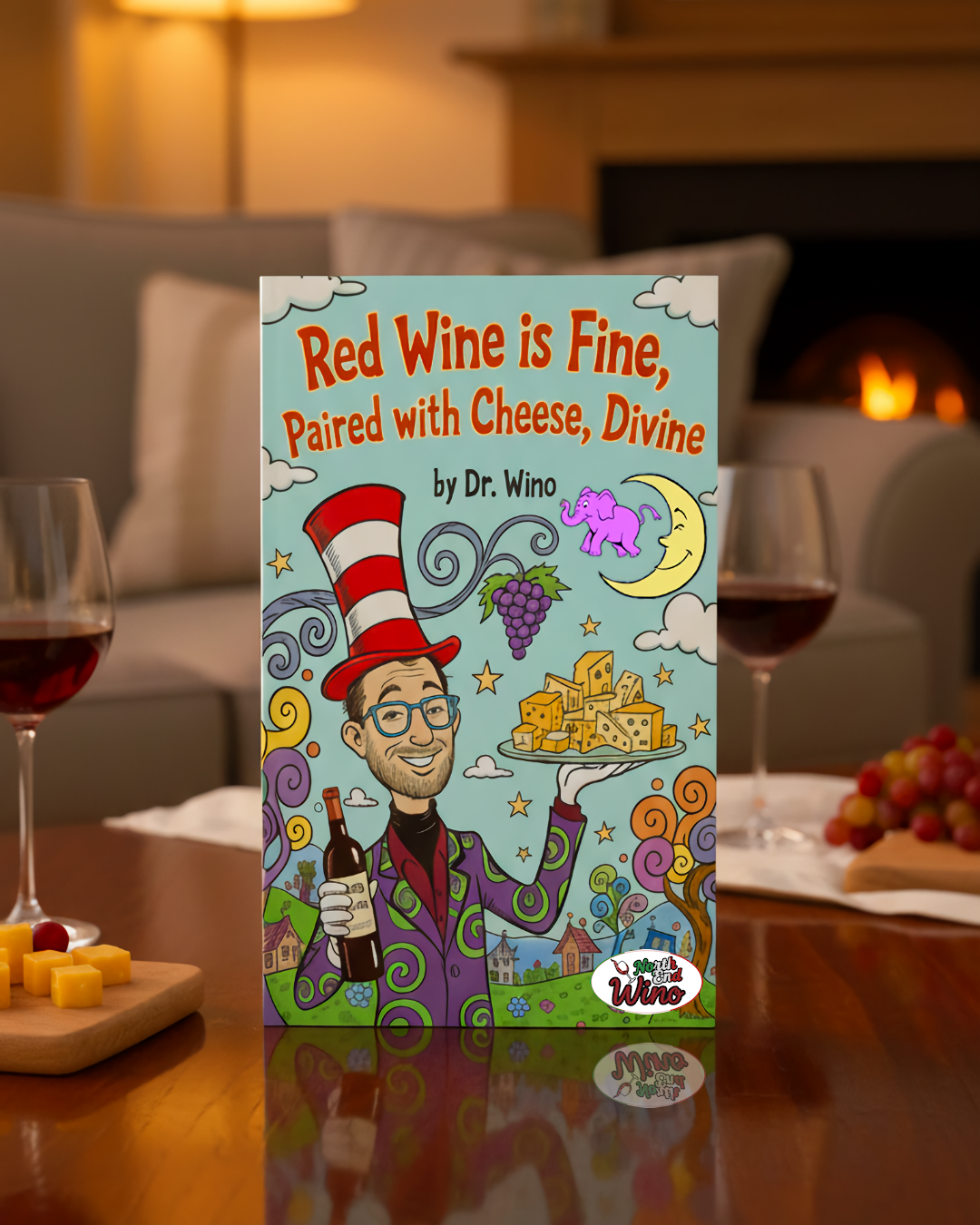 Red Wine is Fine Blank Meme Template