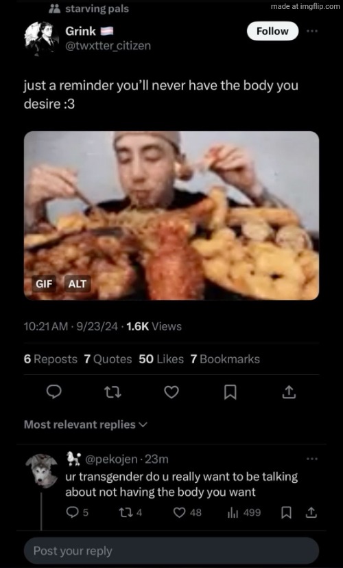 67 | made w/ Imgflip meme maker