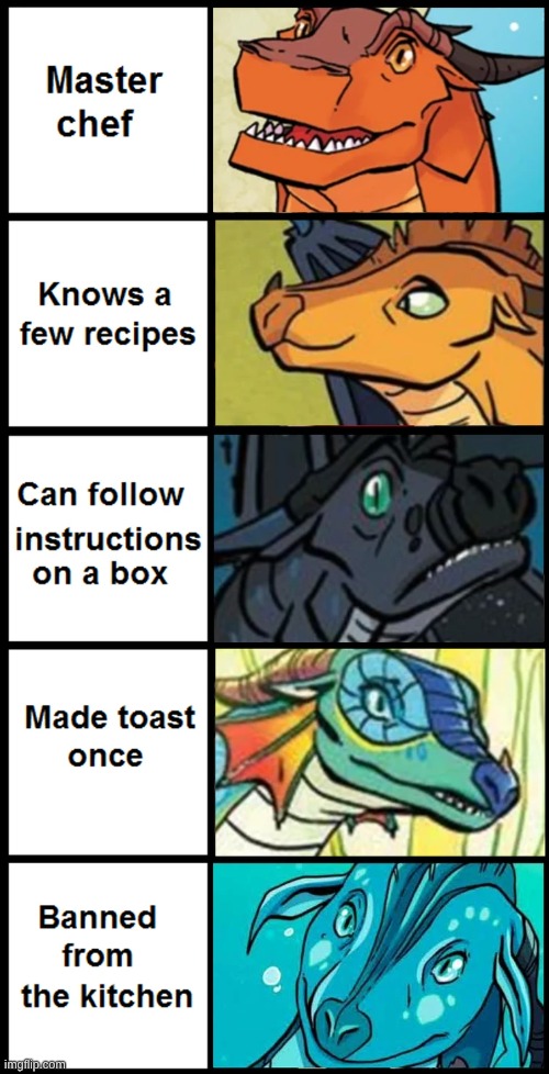 let me cook | image tagged in wings of fire | made w/ Imgflip meme maker