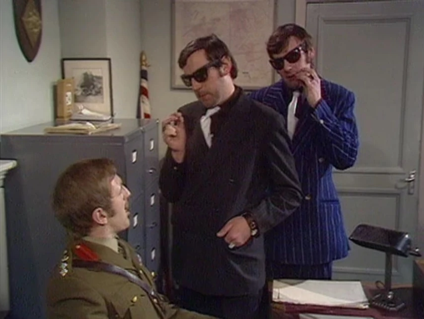 Monty Python Army Racket Blank Meme Template