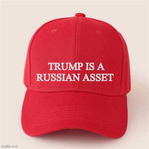 MAGA for Russia Merch | TRUMP IS A
RUSSIAN ASSET | image tagged in maga for russia merch,trump is a russian asset,putin's puppet,czar trump | made w/ Imgflip meme maker
