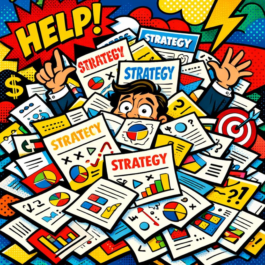 strategy papers burrying a person Blank Meme Template