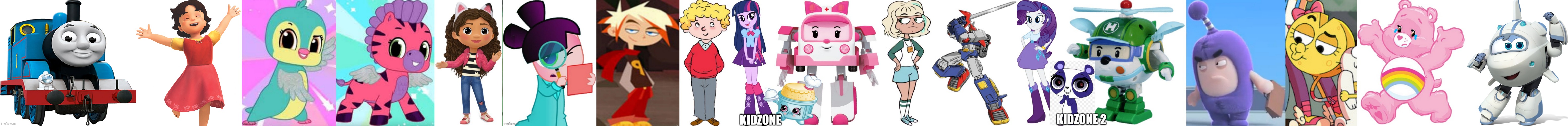 Kidzone max Blank Meme Template