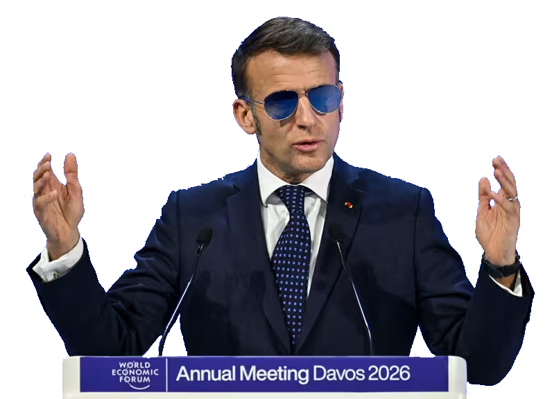 Macron Blank Meme Template