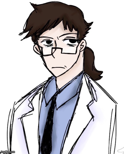 Scientist outfit | image tagged in dea,drawing | made w/ Imgflip meme maker