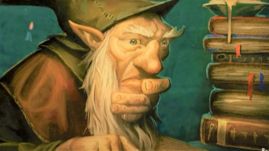 gnome thinking Blank Meme Template