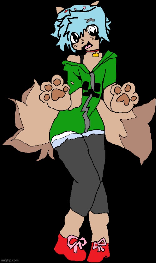 i can't post on furries-stream or drawings yet, so i'm doing it here (original artist is artlie on Unvale) | made w/ Imgflip meme maker