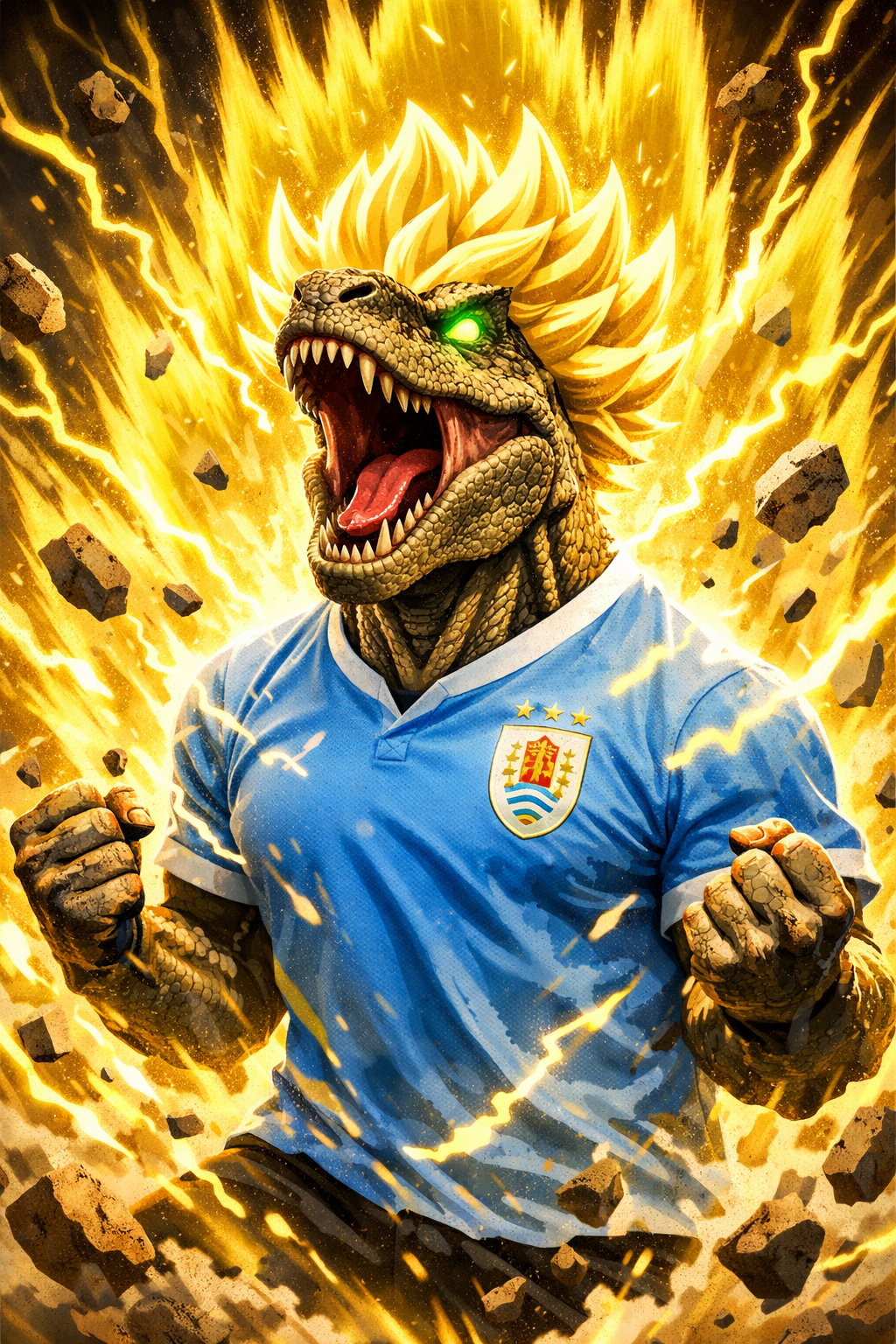 EL LEYENDARIO DINOGUAYO Blank Meme Template