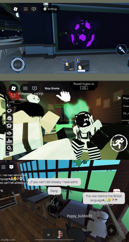 proof of me useing the avatar (dropping flower emoji here ) | made w/ Imgflip meme maker