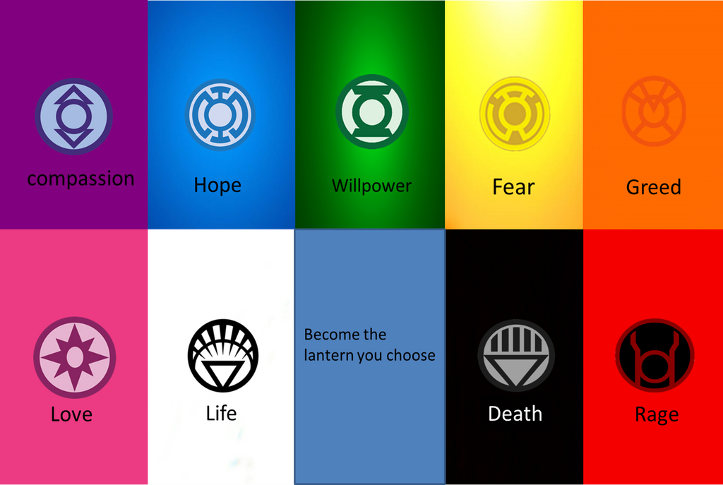 chooes your lantern corp Blank Meme Template