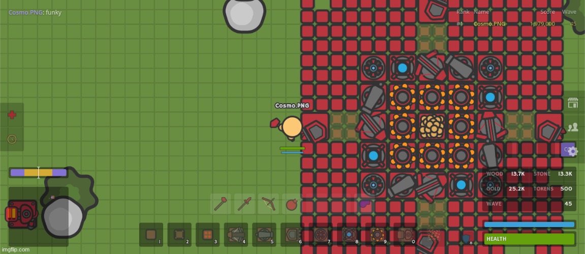 hop on zombs.io US East server 3 bro | image tagged in e | made w/ Imgflip meme maker