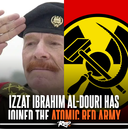 Izzat Ibrahim Al-Douri Has Joined The Atomic Red Army Blank Meme Template