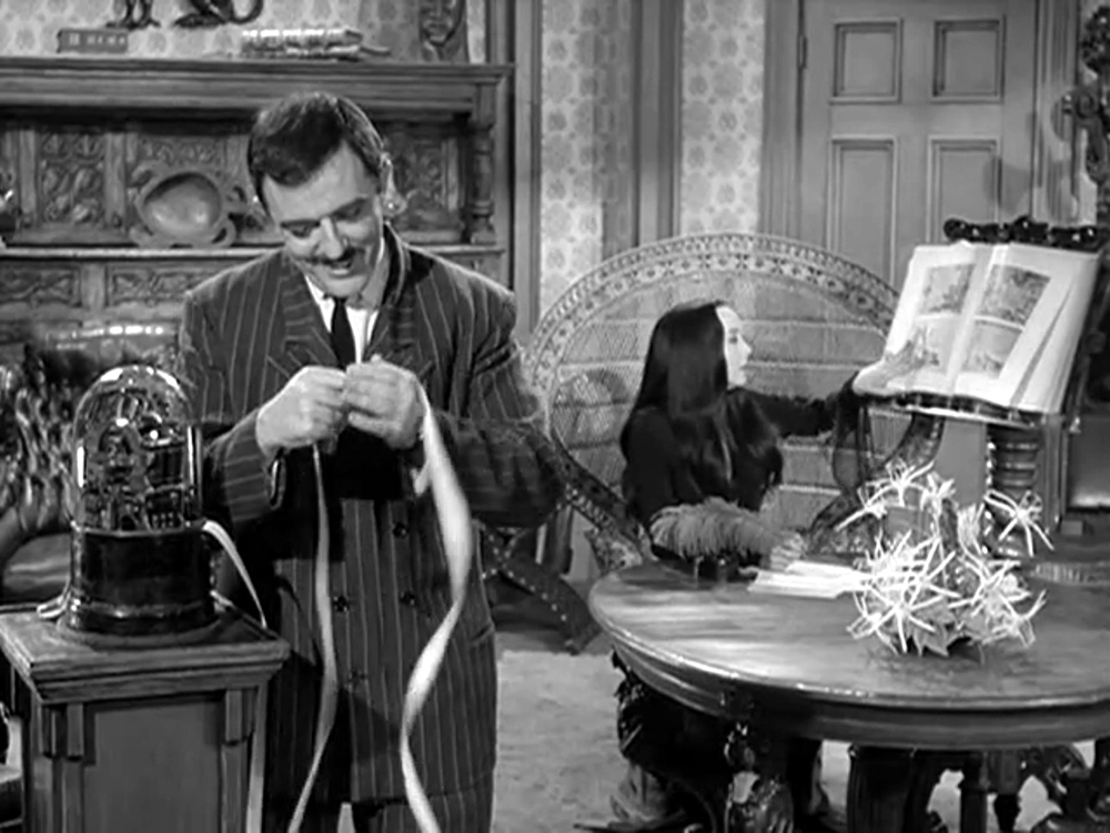 High Quality gomez addams stock ticker Blank Meme Template