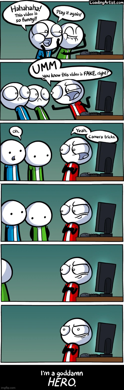 AI made this age well | image tagged in comics,loadingartist,computer,video,fake,fun police | made w/ Imgflip meme maker