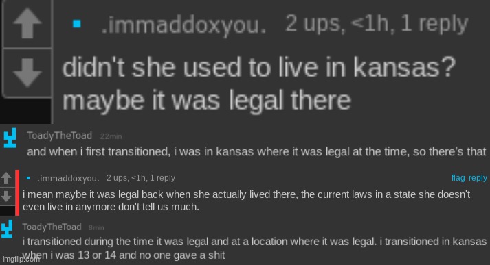 am i going batshit insane or is he stealing maddox's comments to defend himself | made w/ Imgflip meme maker