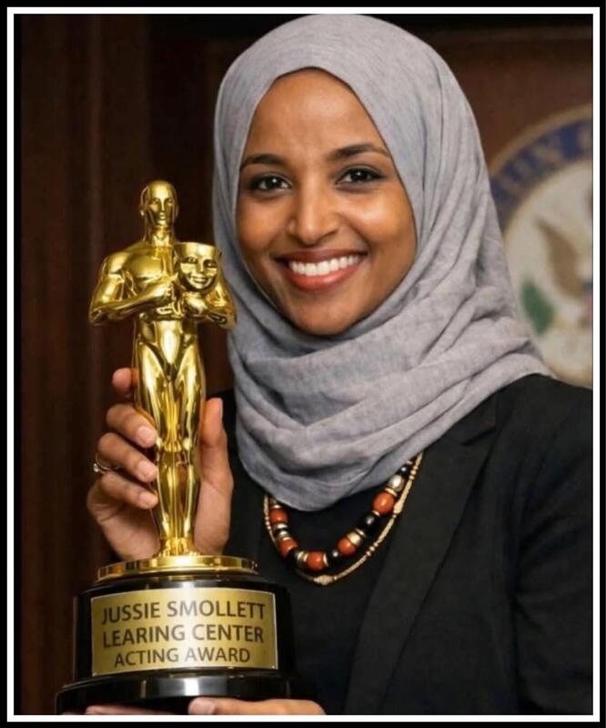 Ilhan Omar Oscar Blank Meme Template