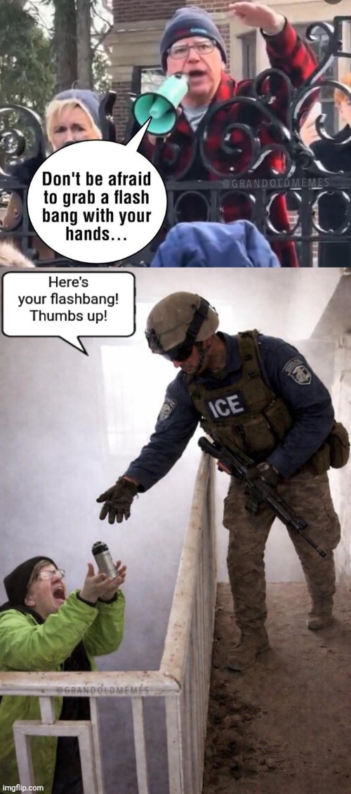 Cap'n Kotex advice to protestors | image tagged in tampon,timmy,explosion | made w/ Imgflip meme maker