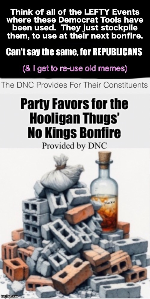 Good thing for George -- these Leftovers Never Spoil | image tagged in memes,you pathetic lefty stooges make me sick,punkassbitches,never build always destroy,serving your father satan,fvcklefty | made w/ Imgflip meme maker