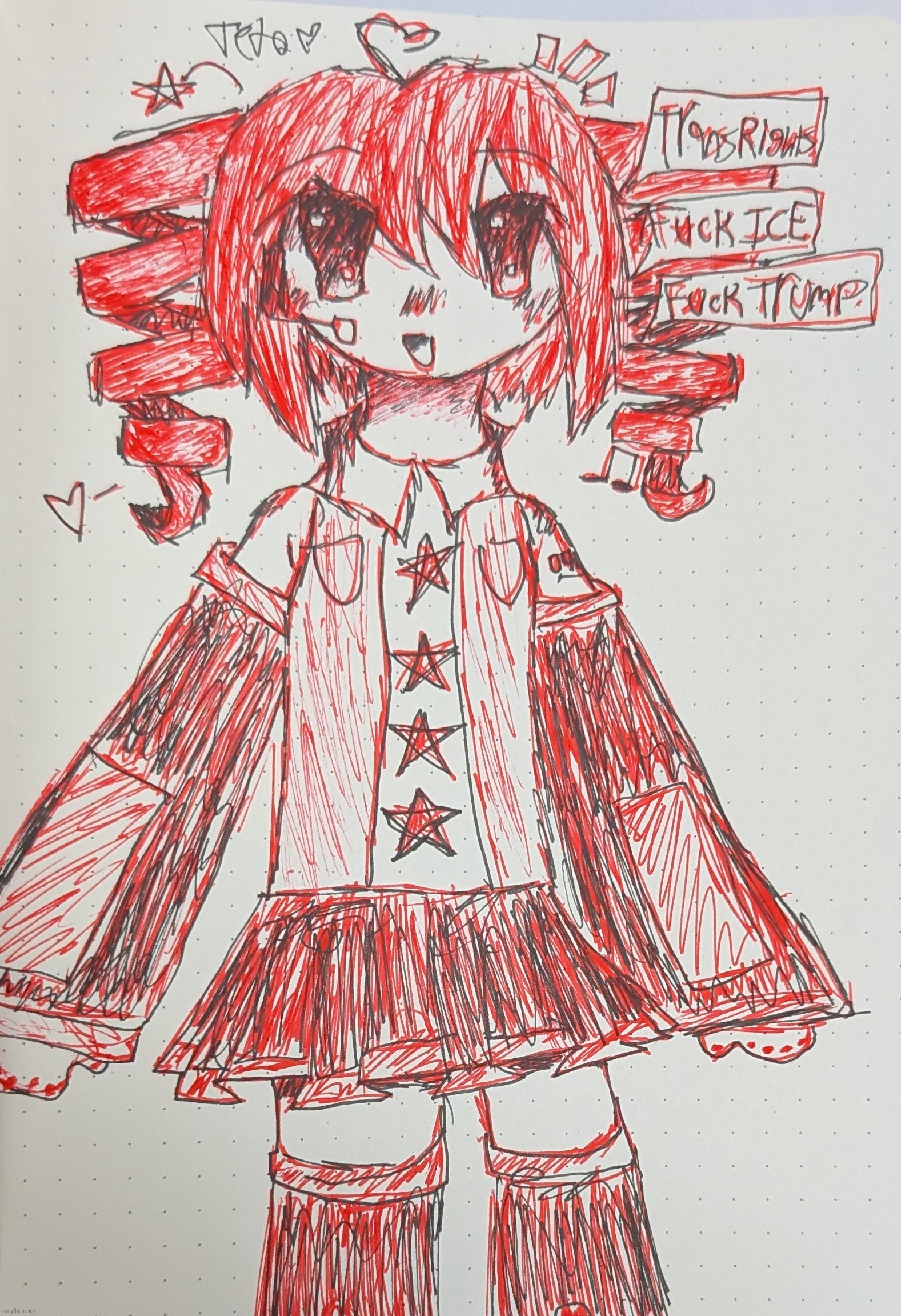 I think I forgot to post her on her own, my bad | image tagged in if you want me to censor her,please let me know,i will repost with a censor bar | made w/ Imgflip meme maker