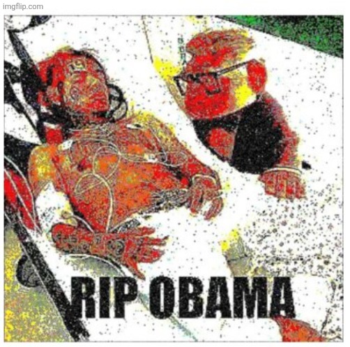 Upvote to say rest in piece to Obamna | image tagged in rip obama | made w/ Imgflip meme maker