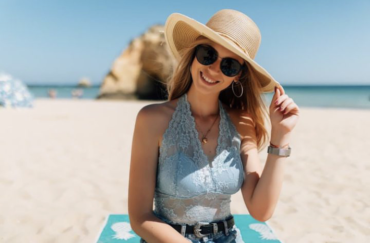 Tall Beautiful East Slavic Girl Blank Meme Template