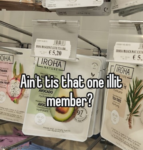 illit is a kpop group i stan btw | made w/ Imgflip meme maker