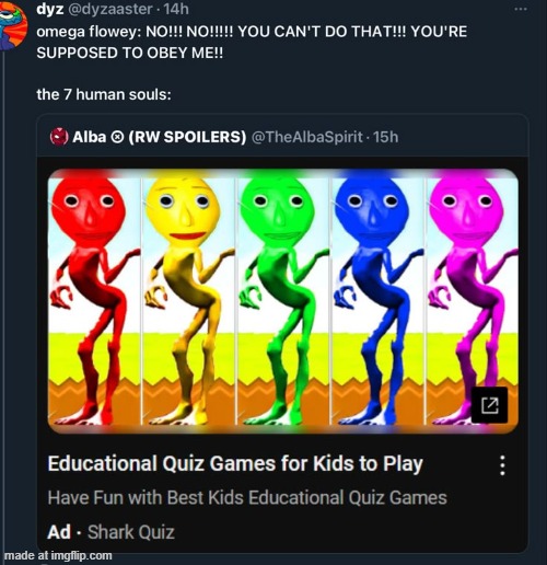 made w/ Imgflip meme maker