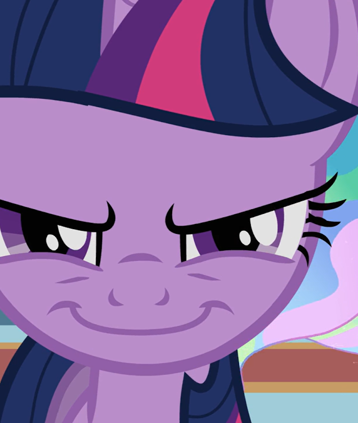 High Quality Evil smile my little pony Blank Meme Template